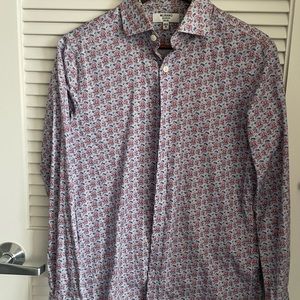 Paisley patterned dress shirt
